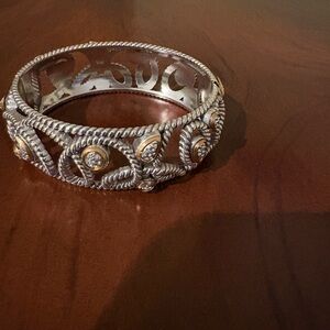 Brighton Silver and Gold Tone Bracelet